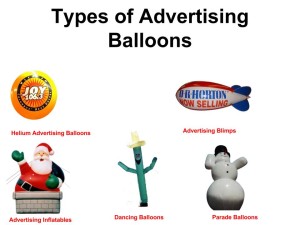 helium advertising balloon, red , white , blue advertising blimp, advertising inflatable, airdancer and giant snowman shape helium parade balloon for sale in California